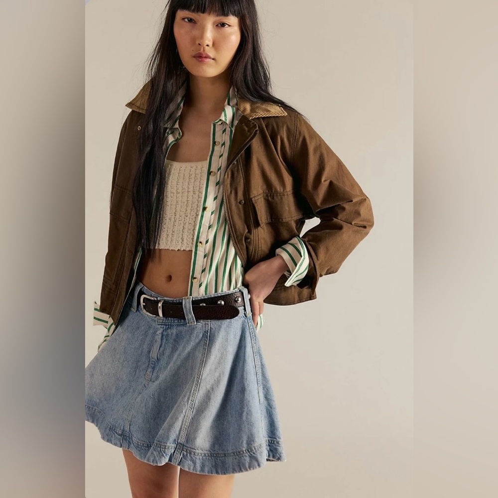 ▪️NWT We The Free Wonderland Denim Skirt